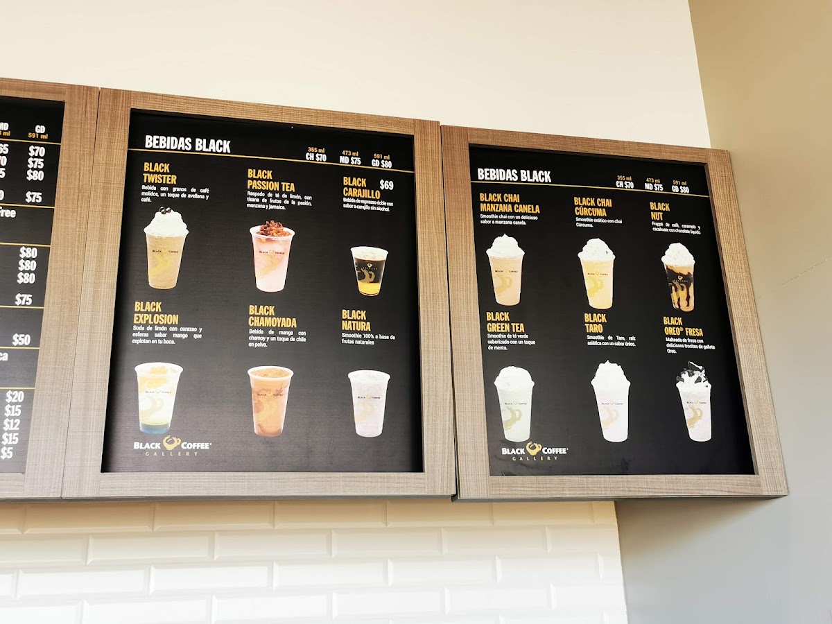 Black Coffee Gallery La Joya Menu - Image 4